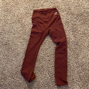 Maroon Gymshark Leggings